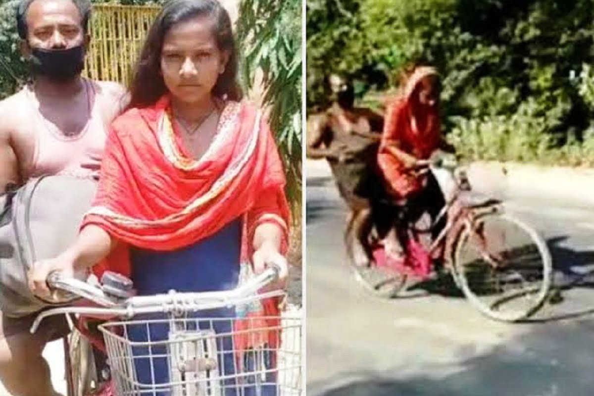 Jyoti-Kumari cycle girl