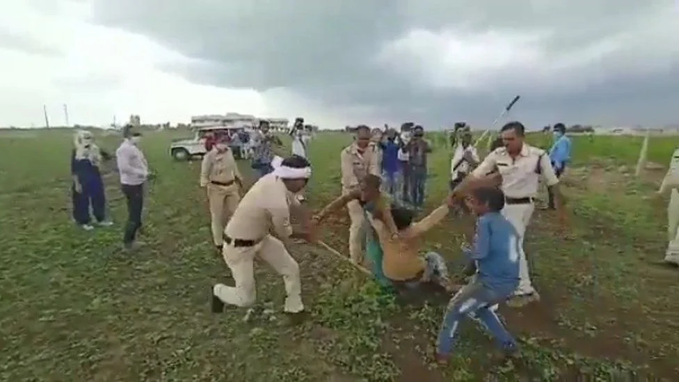 Case of bulldozers on Dalit family crop in Guna