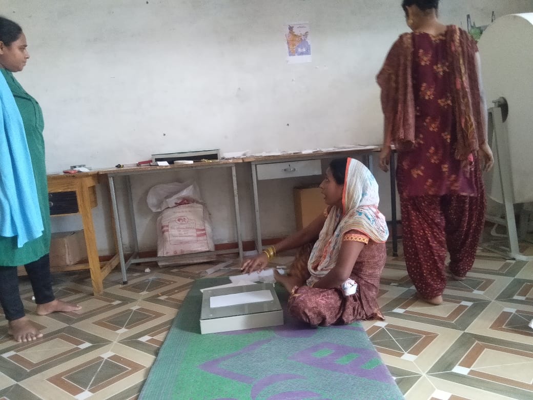 Sanitary pad machine installed under Stree Swabhimaan Scheme