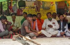 Divyang of Piparihari village on hunger strike for their demands