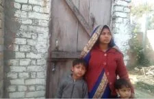 What kind of court order in which a woman with innocent children is evicted from home?