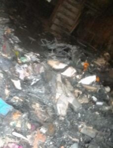 A case of fire again surfaced in Bundelkhand