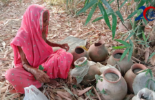varanasi news, old woman kusmawati eat 500 gram of sand everyday