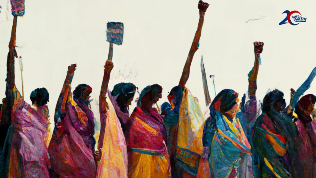 women decided to fight against violence and for their rights, they will not wait for the justice