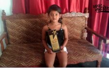 8 year old Priyanshi from Chhatarpur district got selected in Natraj Dance Company
