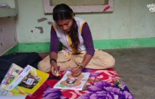 Banda news,16 year old Poonam making her name from painting