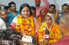 Prayagraj news, Parvati Kotarya won the post of chairman by 403 votes.