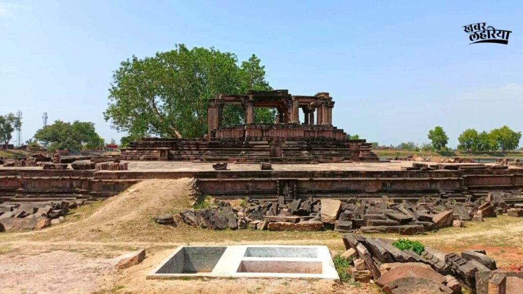 Remains of history and artwork of Chandel temple