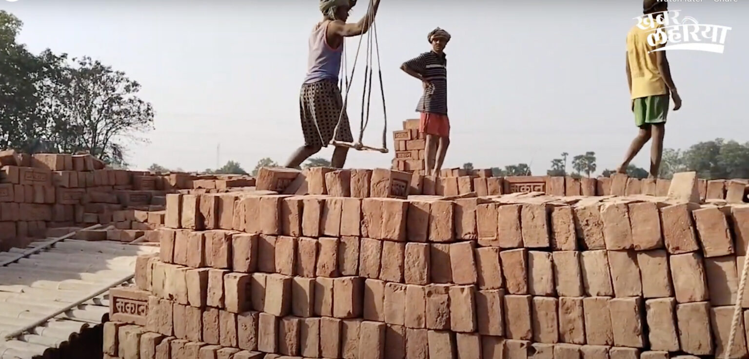 laborers being exploited in brick kiln, administration took action and freed laborers