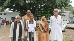 जमीनी हक की मांग