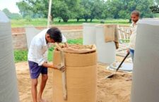 Patna news, Cement tanks being made for defecation tanks