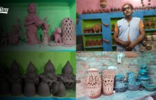 Chhatarpur news, Modernity is being given to clay art to keep it alive