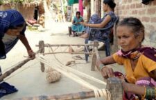 A woman's journey from a hobby of weaving cots to employment