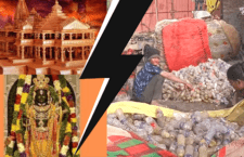 families in malin basti collect scrap for livelihood in ayodhya