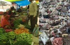 Banda NEWS: Vegetable market is set up amidst garbage