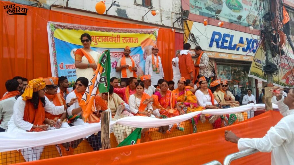 PM Modi Road show in Varanasi before nomination, Lok Sabha Elections 2024