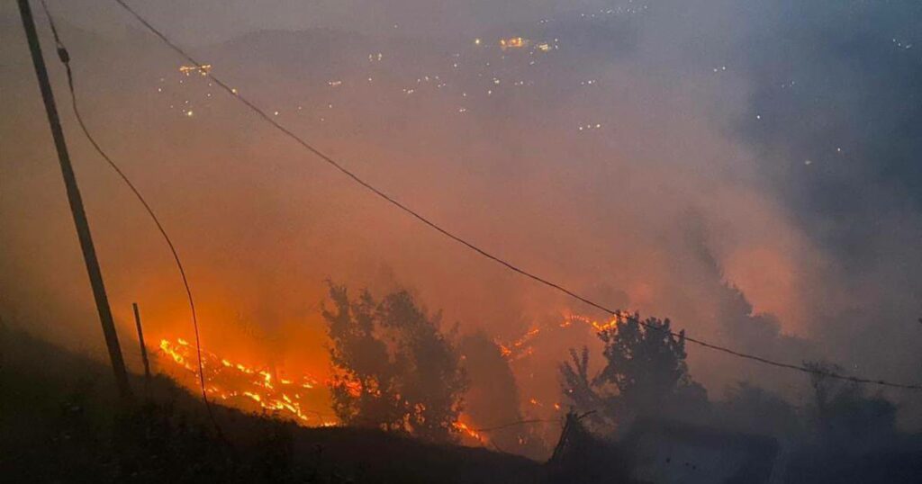 A video of Uttarakhand forest fire goes viral, three people from Bihar arrested