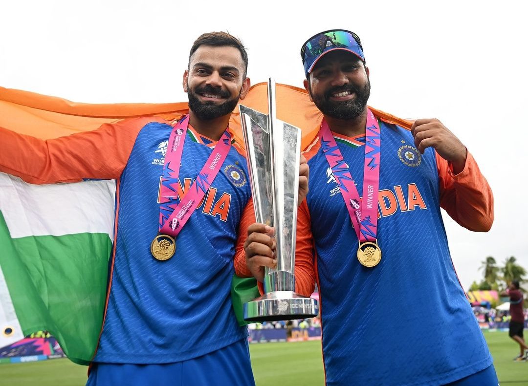 India won T20 World Cup World Cup trophy 2024, Rohit-Kohli announced retirement from T20 format