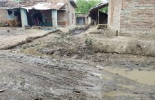 Water flow due to breaking of culvert in village, demand to build