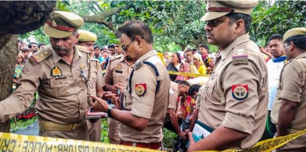 Bodies of two minor girls found hanging from a tree in UP's Farrukhabad