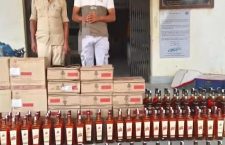 Bihar Police seized 2346 liters of illegal domestic/foreign liquor from different districts.