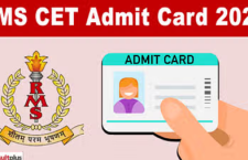 RMS CET Admit Card 2025: Rashtriya Military School releases exam date and admit card