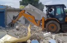 Bulldozing of the church