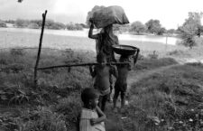 People rendered homeless by flood
