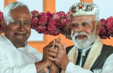 Nitish Kumar and Prime Minister Narendra Modi
