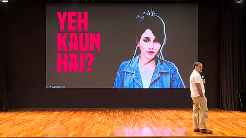 Rahul Gandhi and the Brazilian woman