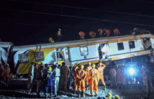 Picture of the train accident in Bilaspur, Chhattisgarh