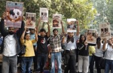 students demonstrating