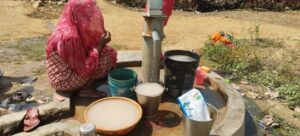 Using dirty water from hand pumps is a compulsion.