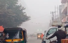 Morning fog in Delhi