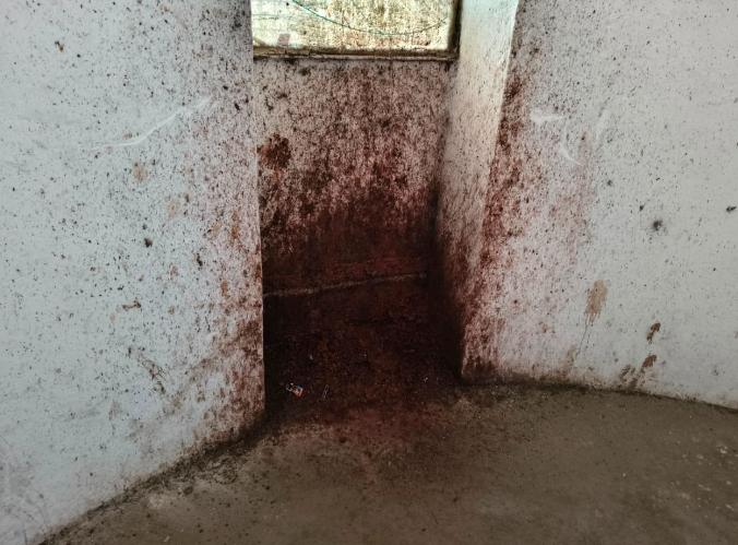 The dire condition of the toilets