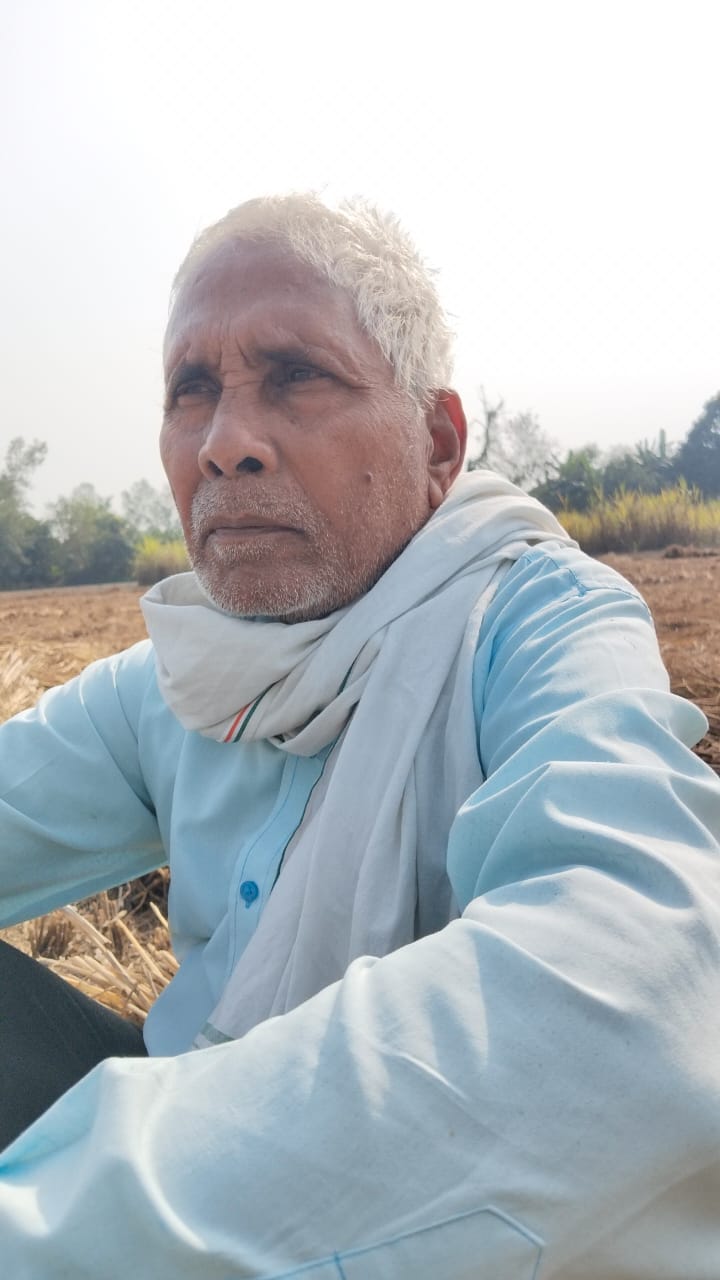 Farm owner Bharat Maurya